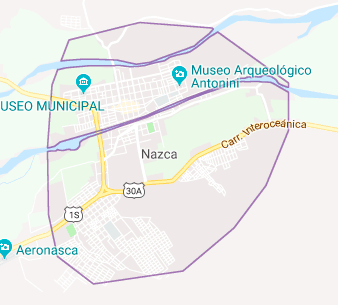 Nazca Peru Map