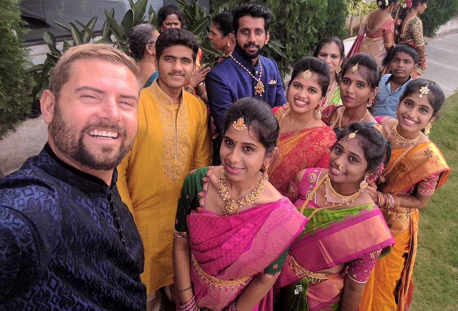 Indian Wedding Selfie