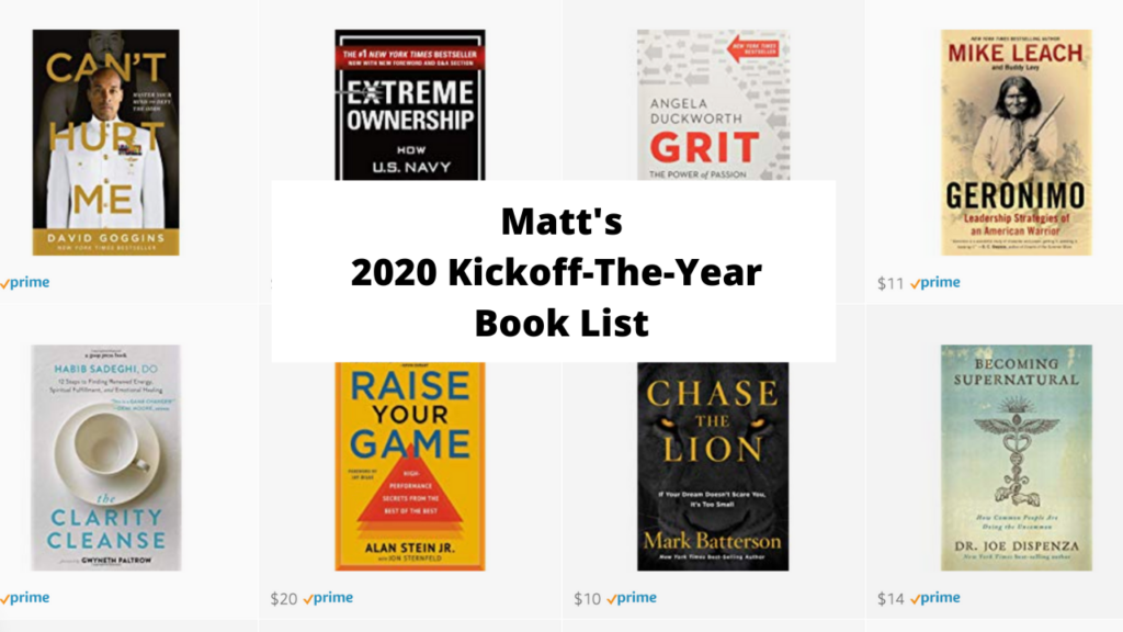 Matt's 2020 Kickoff-The-Year Book List