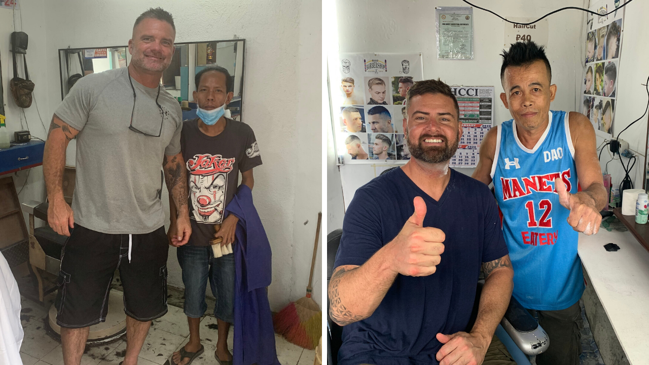 Cebu Philippines World Barber Shop Adventures Passport Joy 2024